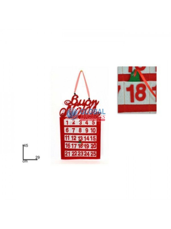 CALENDARIO AVVENTO 45cm
