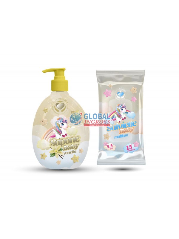 SAPONE LIQUIDO UNICORNO500ml VANIGLIA