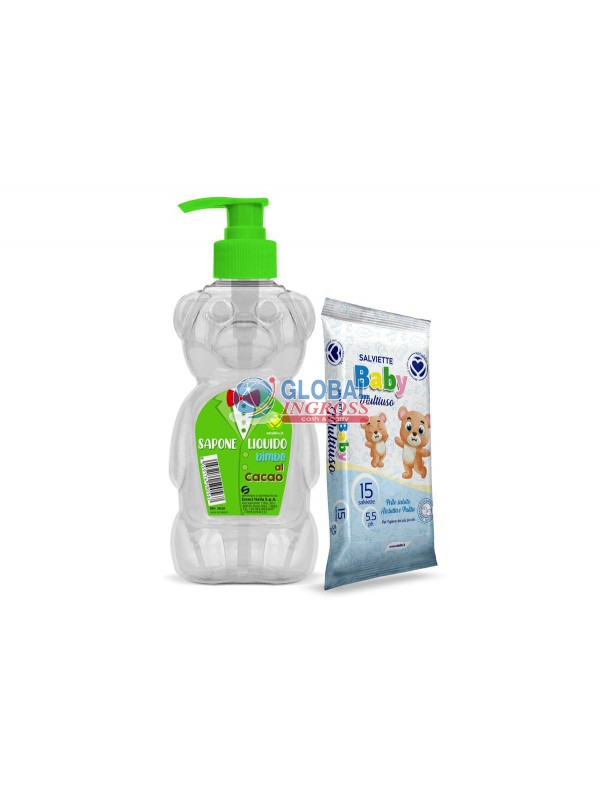 SAPONE LIQUIDO ORSETTO 500ml CACAO