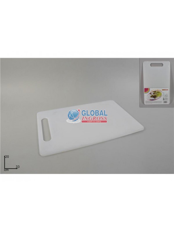 TAGLIERE PLASTICA BIANCO 33x20