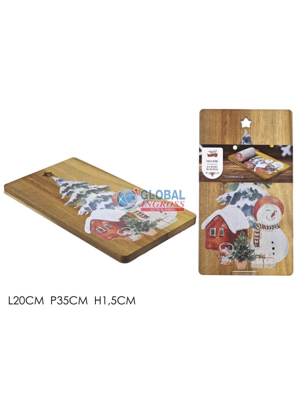 TAGLIERE NATALE 20x35cm