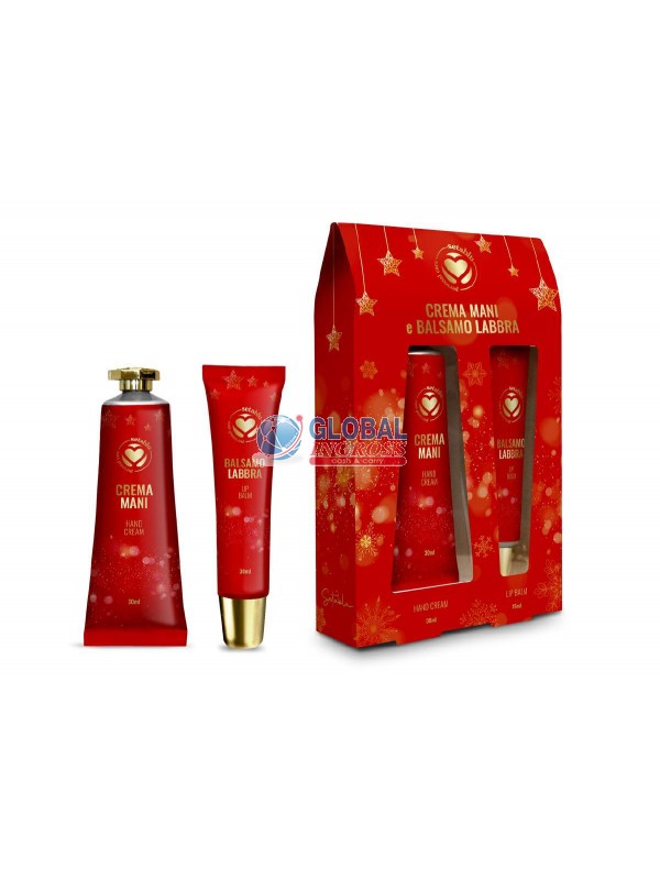 SET CREMA MANI E LIP BALM 30ml