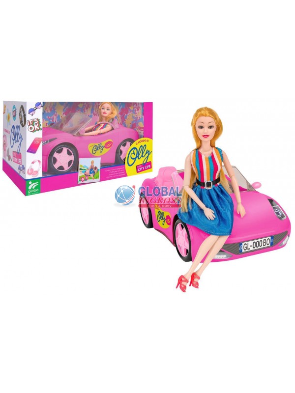 BAMBOLA C/AUTO CABRIO