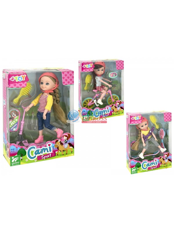 BAMBOLA CAMI SPORT C/ACC.