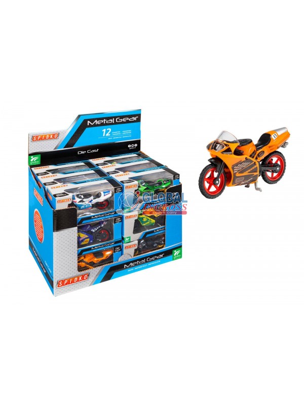 MOTO DIE CAST 18pz