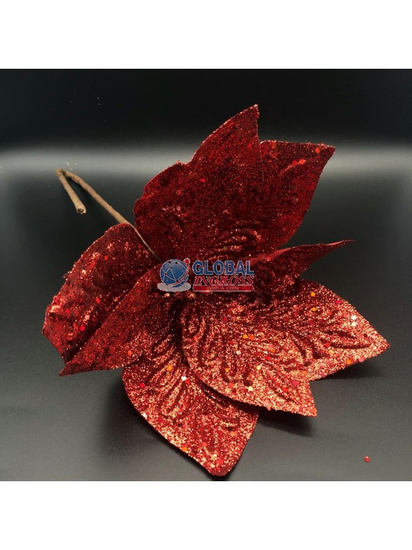 STELO GLITTER ROSSO 70cm