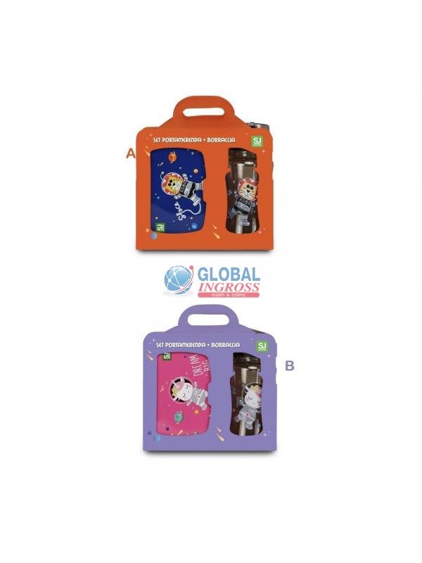 SET BORRACCIA E PORTAMERENDA SEVEN SJ GANG