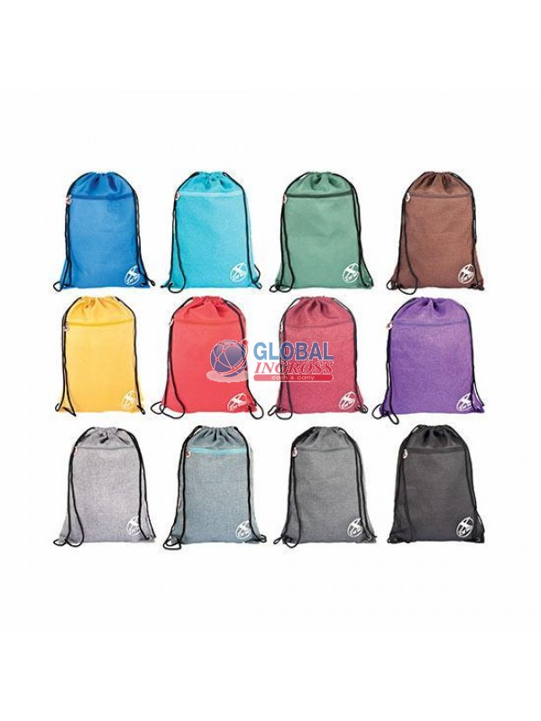 SACCA C/CERNIERA 35x50 COL.ASS.