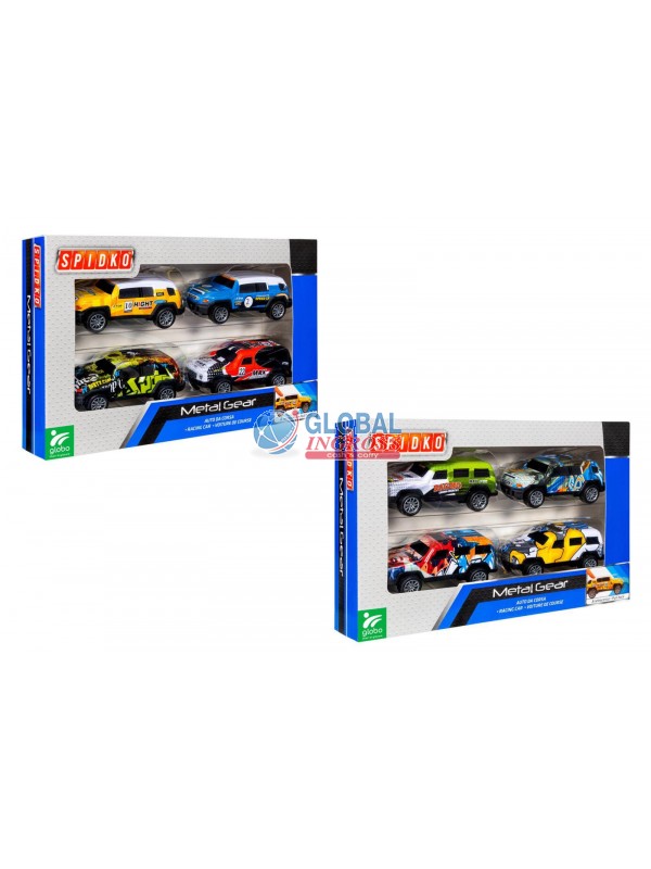 AUTO METALLO RETROCARICA 4pz