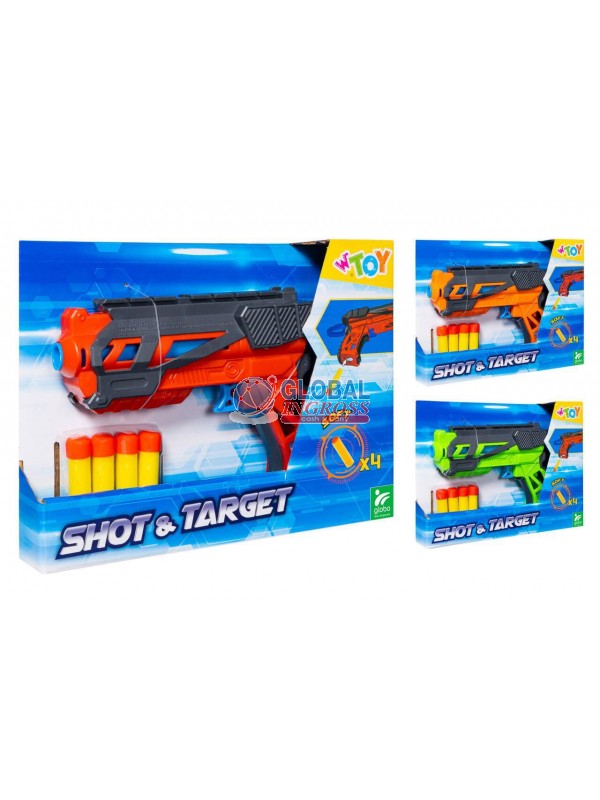 PISTOLA SPARA PROIETTILI SOFFICI NEW