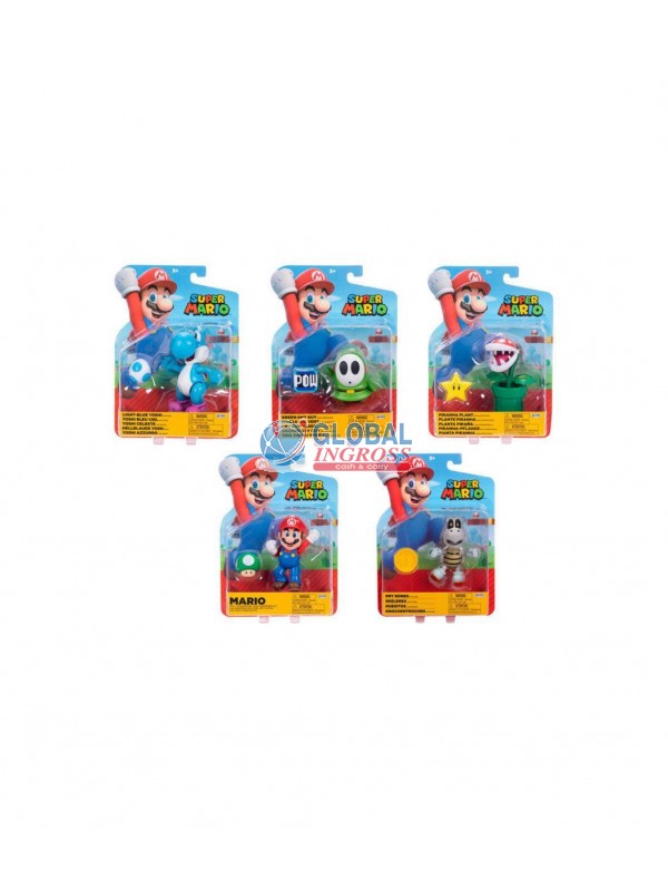 SUPER MARIO PERSONAGGIOASS. 10cm