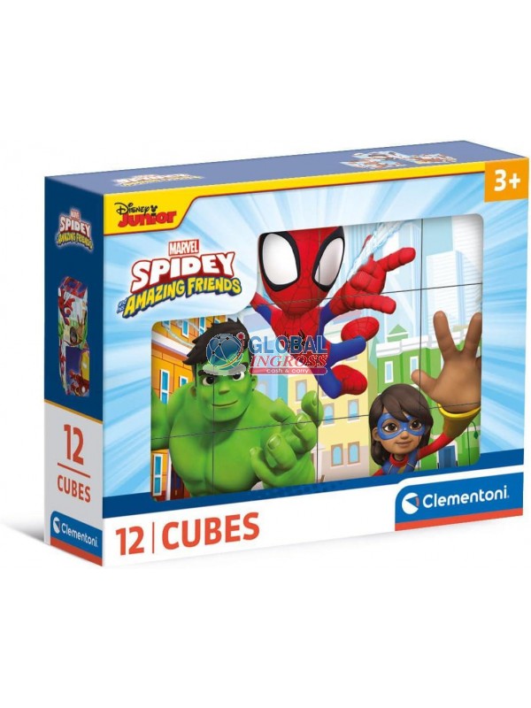 CUBI 12 SPIDEY AND HIS AMAZING FRIENDS
