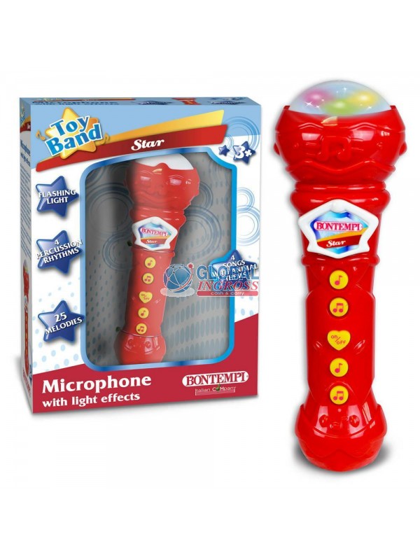 MICROFONO KARAOKE C/LUCI