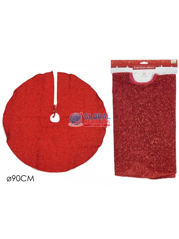 COPRIPIEDE ROSSO 90cm