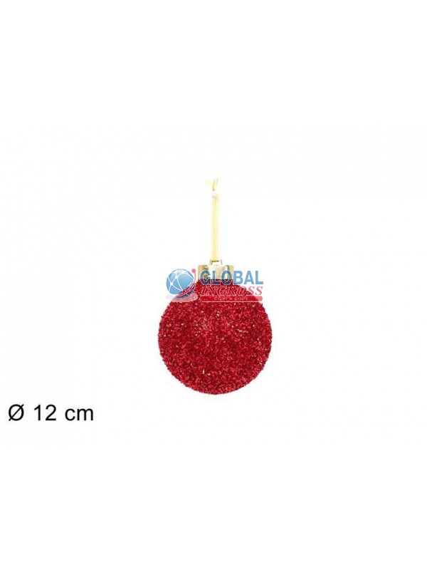 PALLA FILI LAMINATI 12cm ROSSA