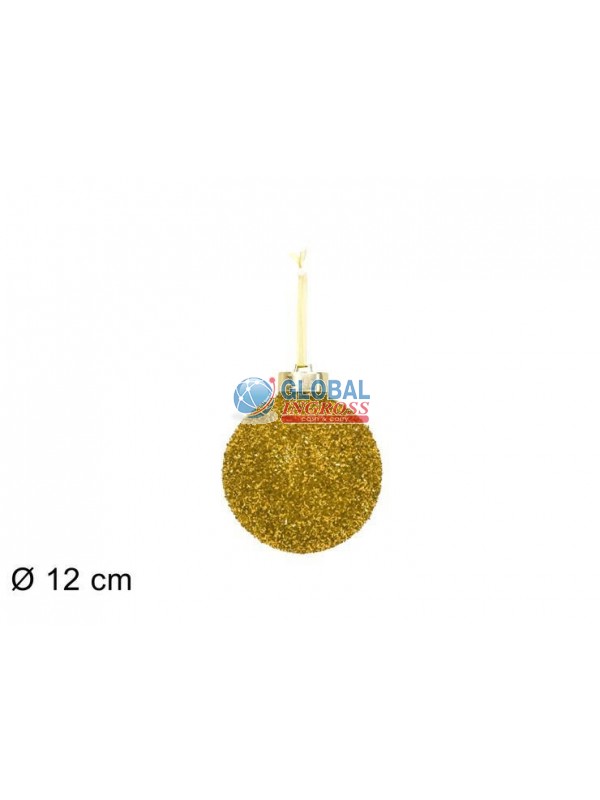 PALLA FILI LAMINATI 12cm ORO