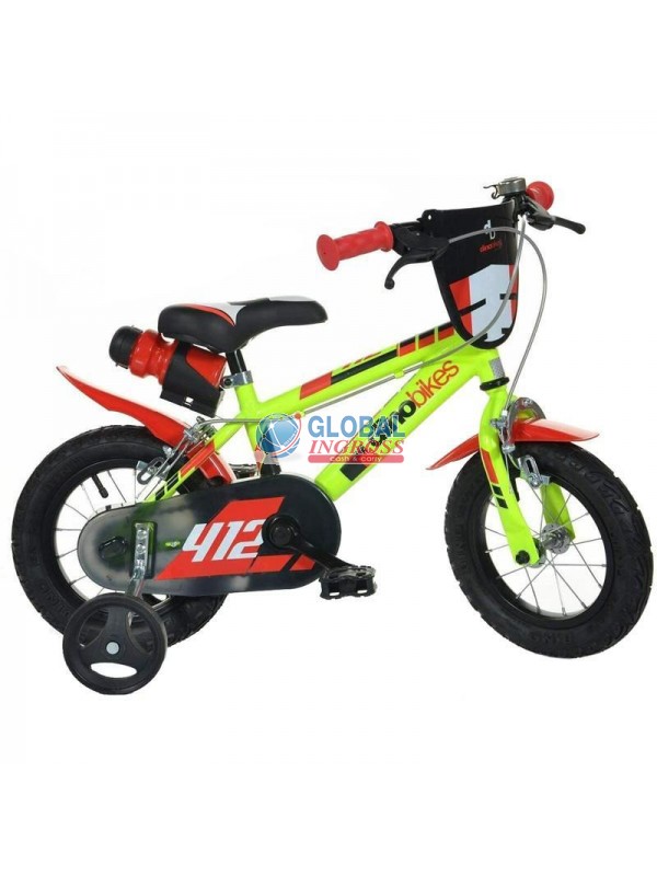 BICI 12 MTB SFERA GIALLO FLUO