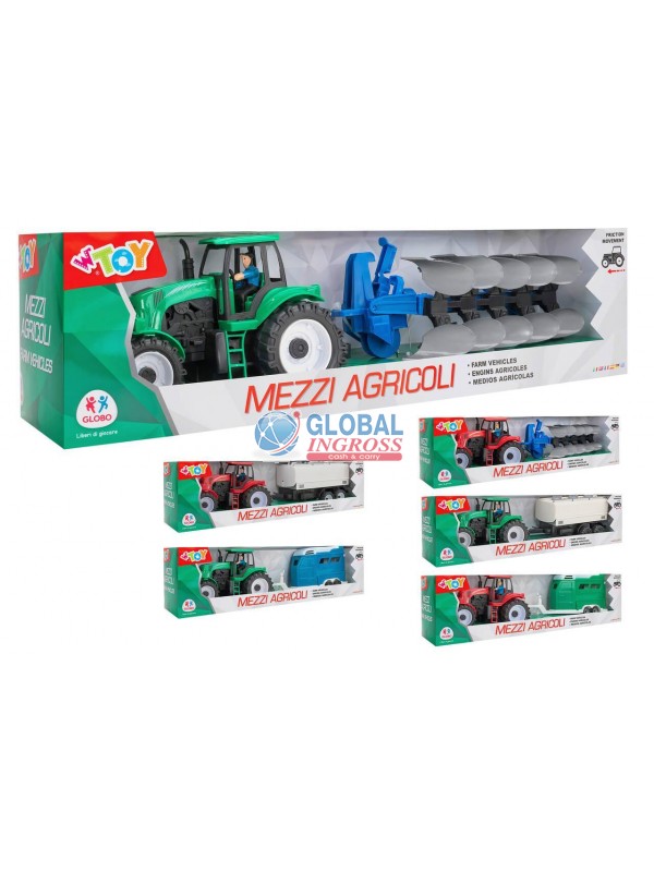 TRATTORE C/RIMORCHIO FRIZIONE NEW