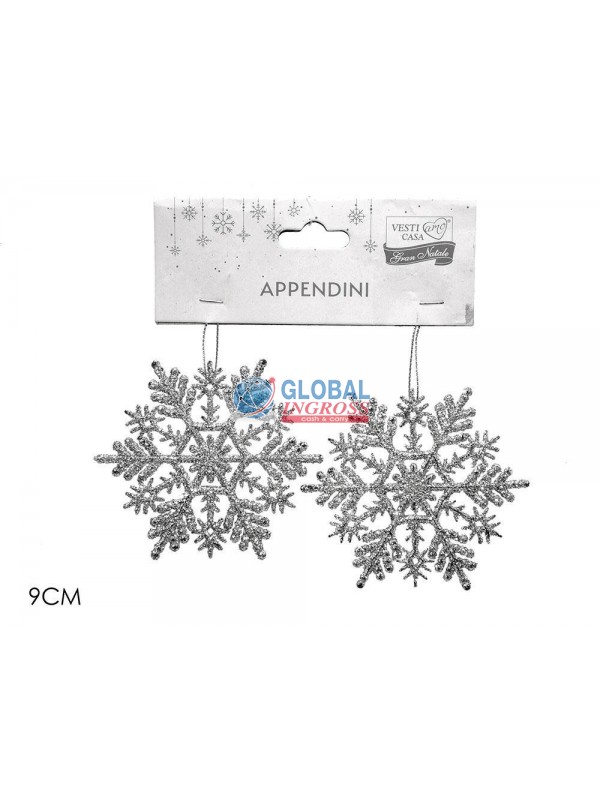 FIOCCO NEVE SILVER APPENDINO 2pz