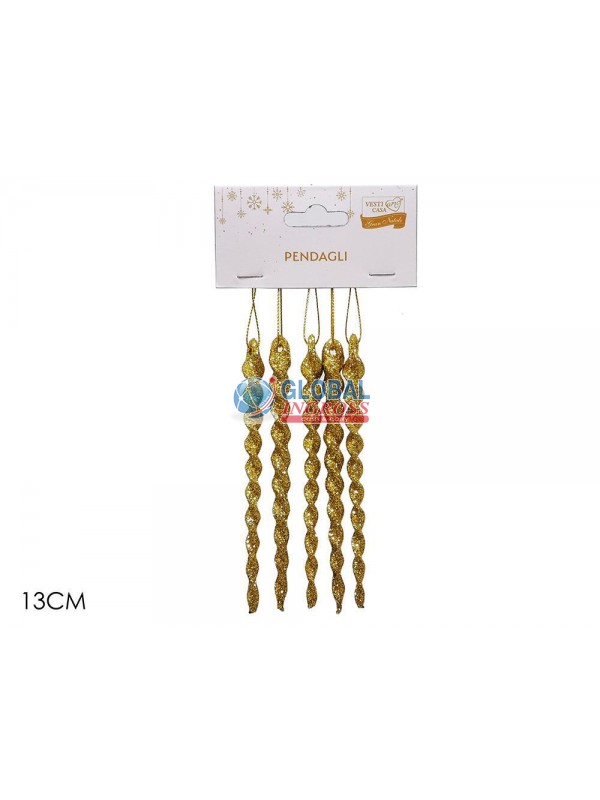 PENDAGLI ORO 5pz