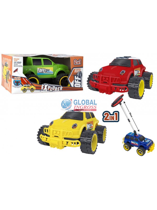 AUTO BIG FOOT C/VOLANTE45cm