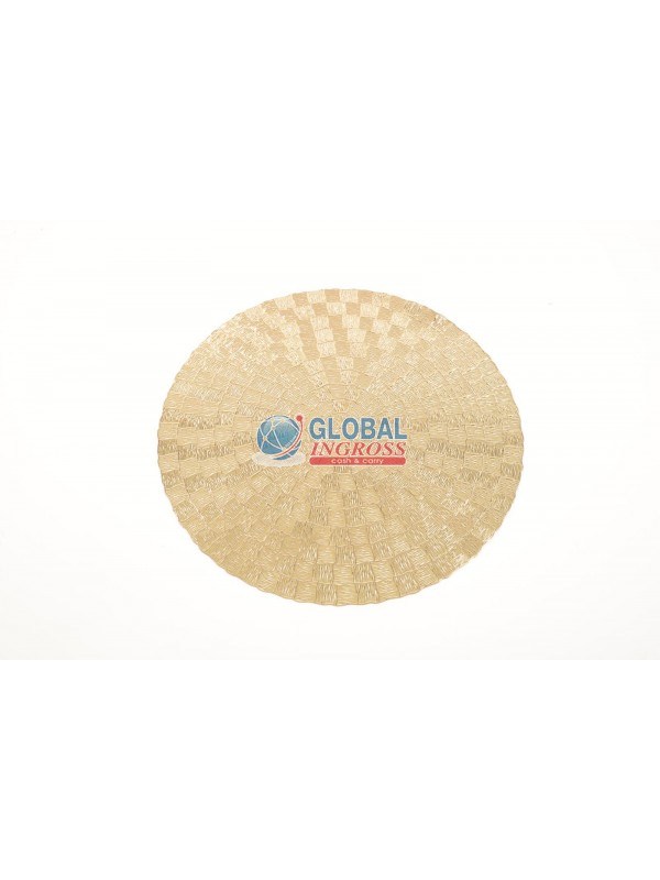 CENTRINO PVC ORO 38cm SOTTOPIATTO