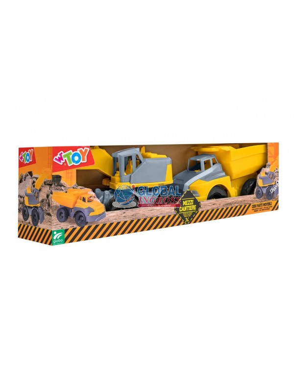 VEICOLI LAVORO 2pz 18cm