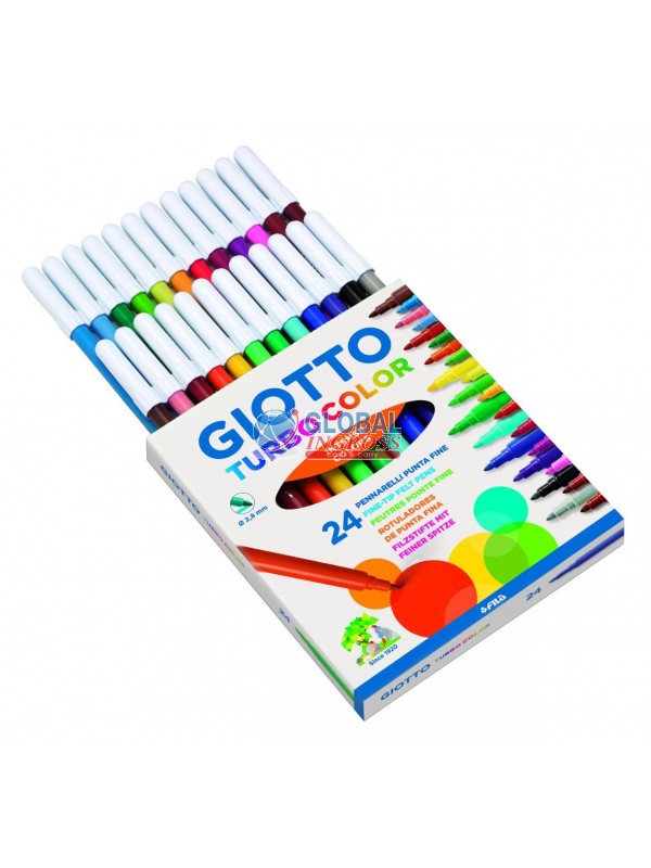 ***GIOTTO TURBOCOLOR DA24 COLORI