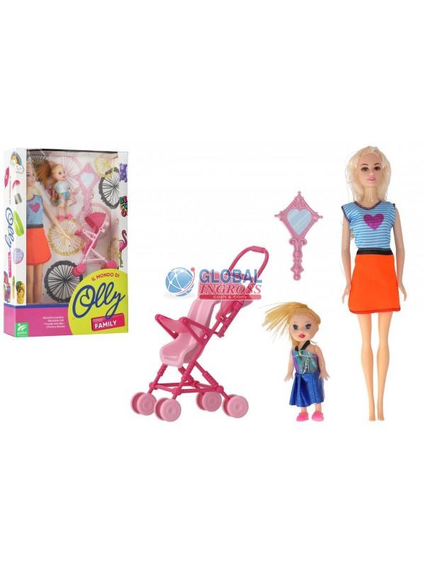 BAMBOLINA C/BIMBA E PASSEGGINO