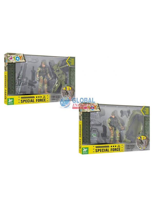 PERSONAGGIO MILITARE C/VEICOLO