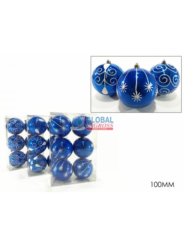 PALLE BLU 100mm 6pz