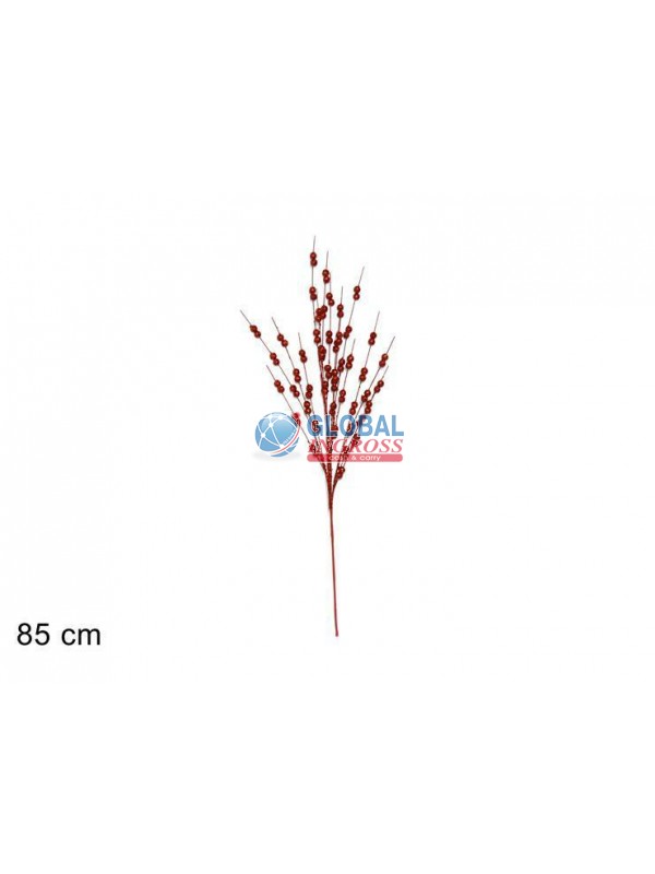 STELO C/PALLINE ROSSO GLITTER