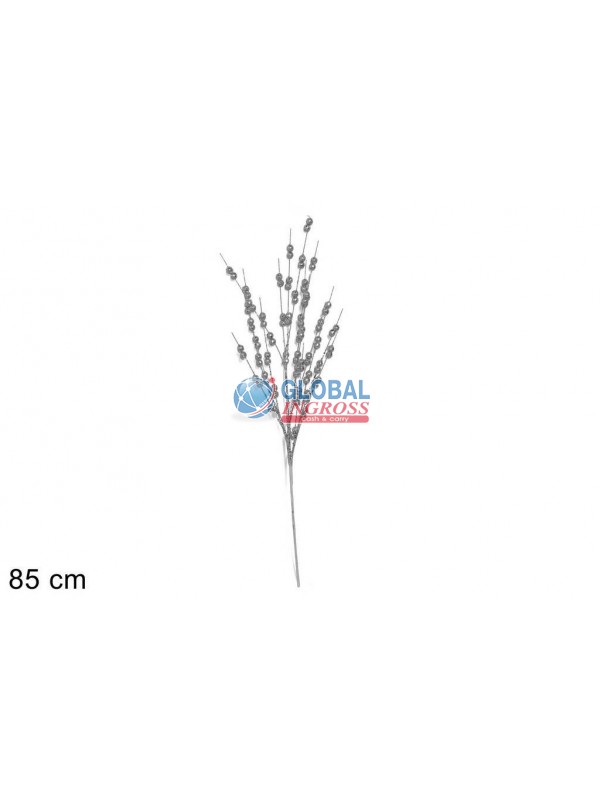 STELO C/PALLINE SILVER GLITTER