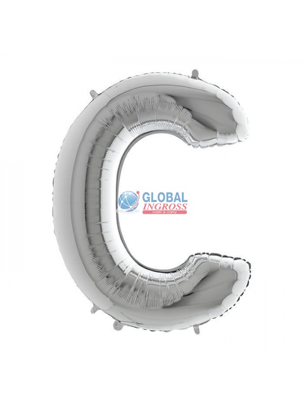 LETTERA MAXI ARGENTO C