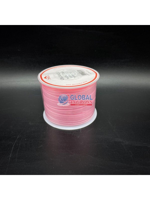 ORGANZA 10mm ROSA 12.