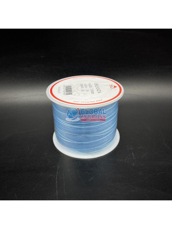 ORGANZA 10mm CELESTE 14.