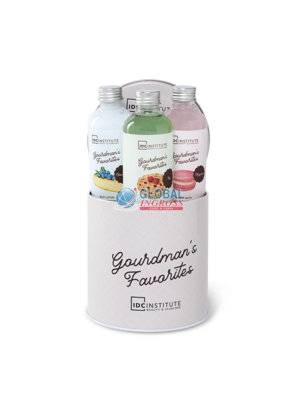 SET GOURMAND'S FAVORITES 3pz TIN BOX