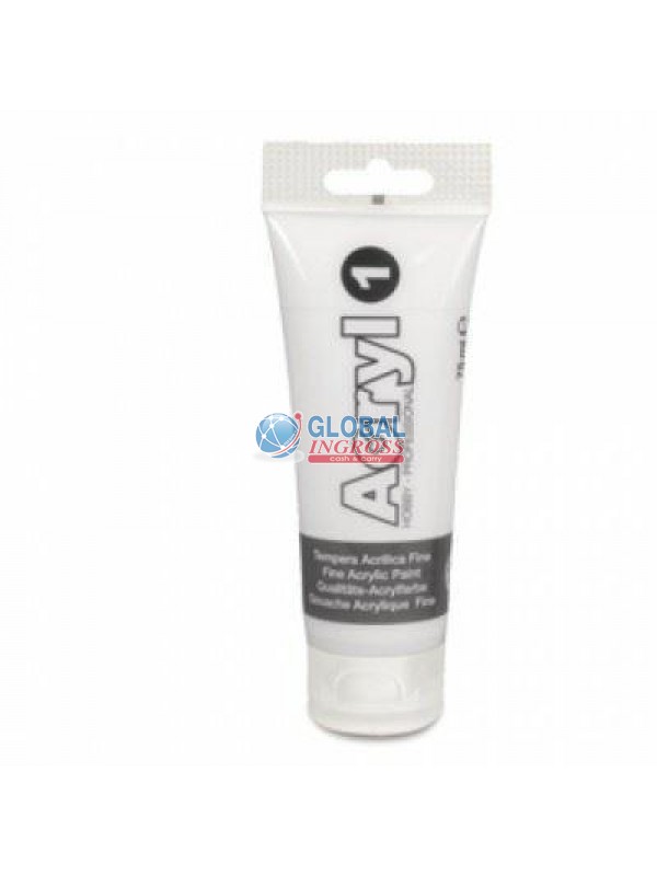 TUBO ACRYL 75ml BIANCO