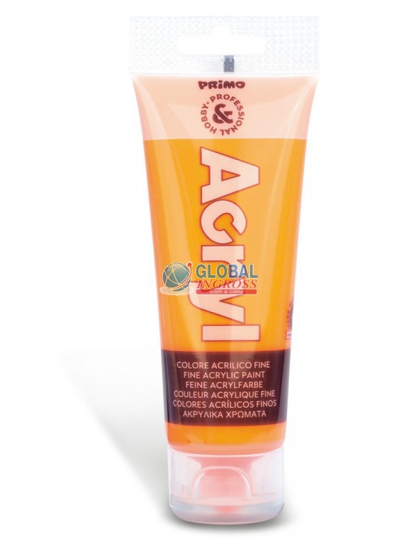 TUBO ACRYL 75ml ARANCIO