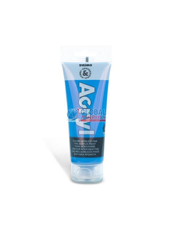 TUBO ACRYL 75ml CYAN