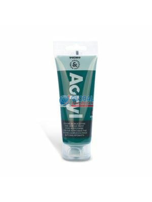 TUBO ACRYL 75ml VERDE SMERALDO