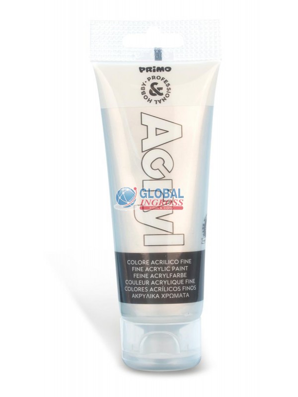 TUBO ACRYL 75ml ARGENTO