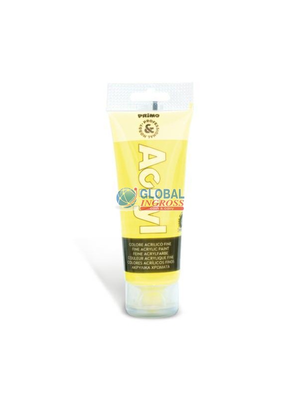 TUBO ACRYL 75ml FLUO GIALLO