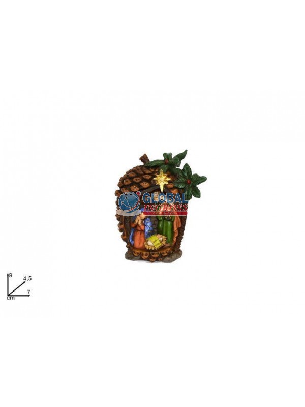 NATIVITA' PIGNA 9cm