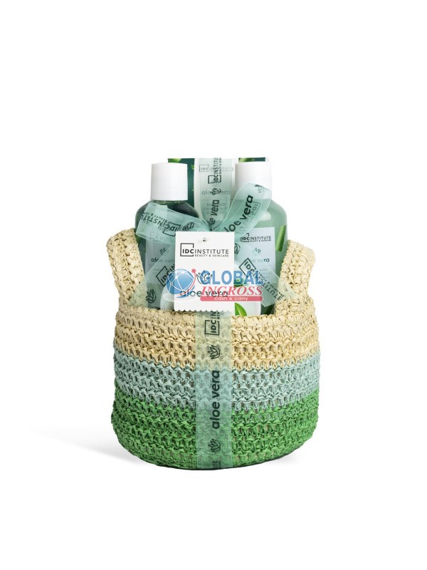 SET ALOE VERA 4pz BASKET