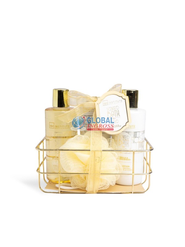 SET SCENTED BATH GOLD BATH ESSENTIALS 4pz