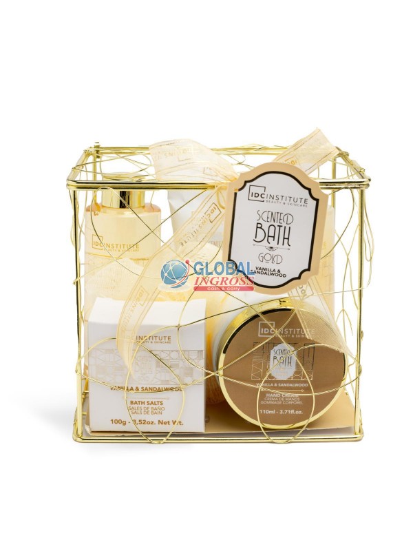 SET SCENTED BATH GOLD PERFECT GIFT SET