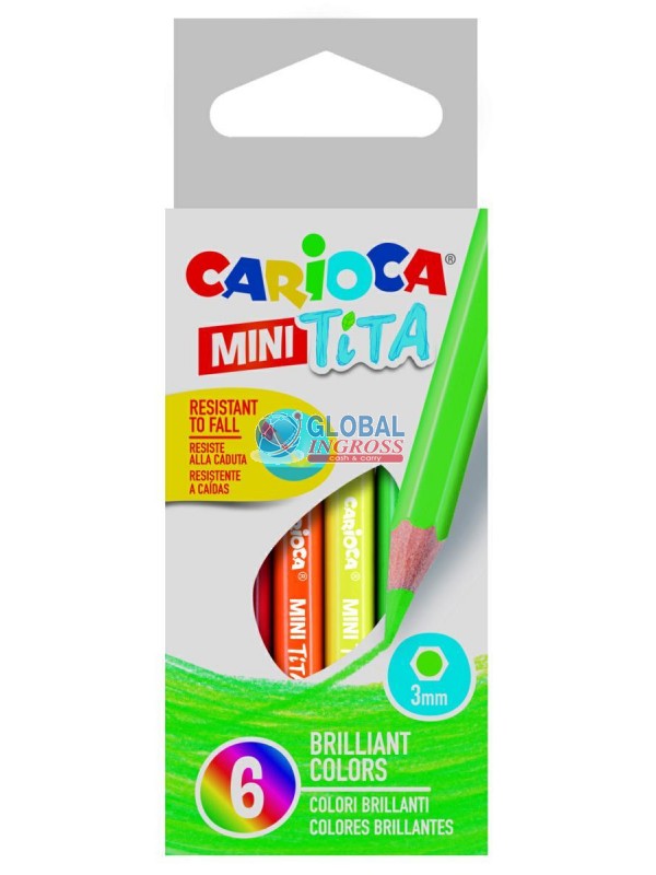 CARIOCA TITA MINI 6pz 7cm