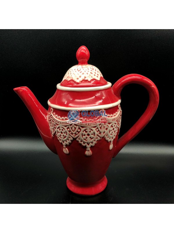 TEIERA ROSSA MERLETTO 23cm