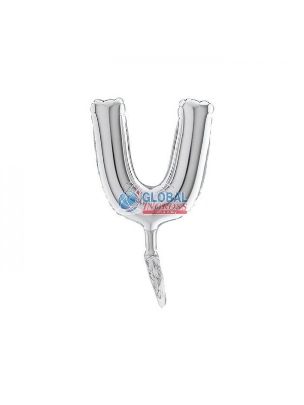 LETTERA SMALL ARGENTO U18cm